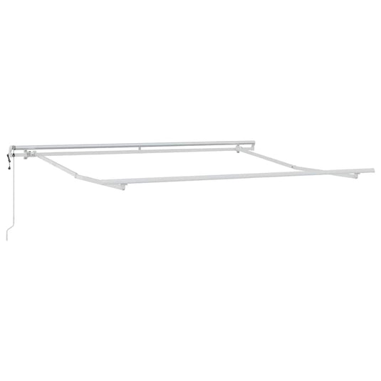Vidaxl zijde frame wit 300 x 250 cm aluminium
