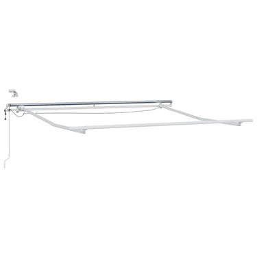Vidaxl zijde frame wit 3 x 2,5 m aluminium