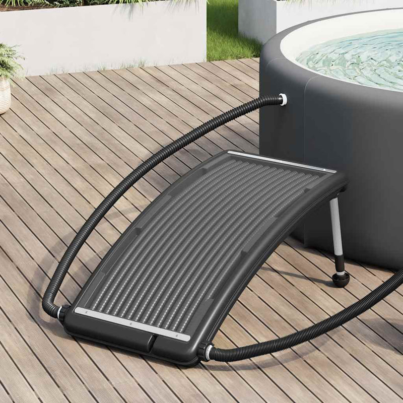 Load image into Gallery viewer, Vidaxl zwembadverwarmingspaneel solar gebogen 110x65 cm
