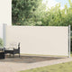 Vidaxl tuinscherm uittrekbaar 600x160 cm crème