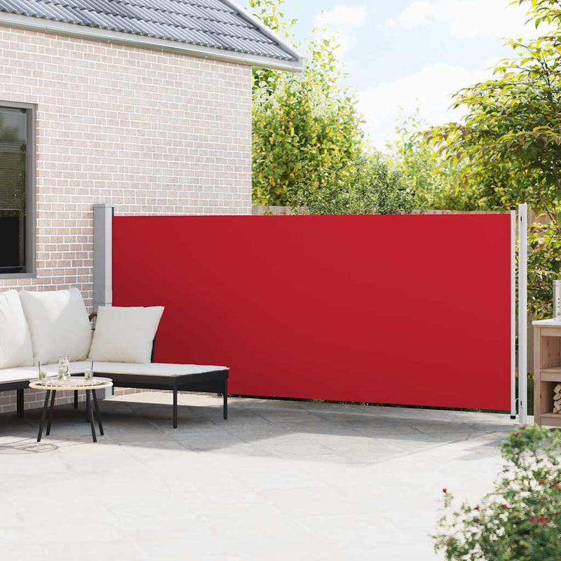 Load image into Gallery viewer, Vidaxl tuinscherm uittrekbaar 600x160 cm rood
