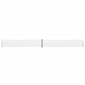 Vidaxl tuinscherm uittrekbaar 140x1200 cm crème