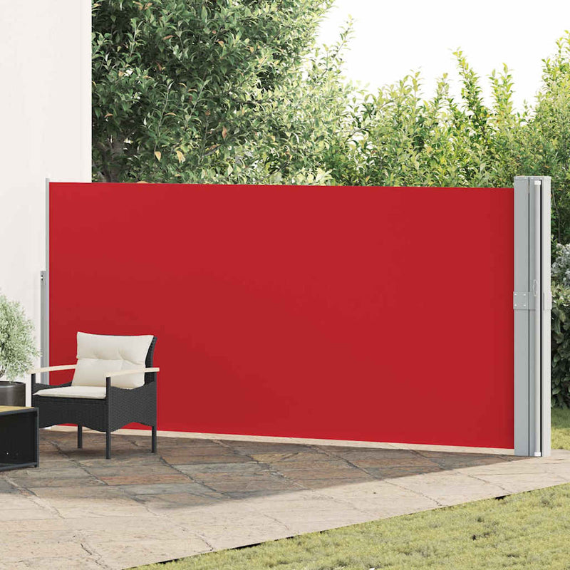 Afbeelding laden in galerijviewer, Vidaxl tuinscherm uittrekbaar 170x1200 cm rood
