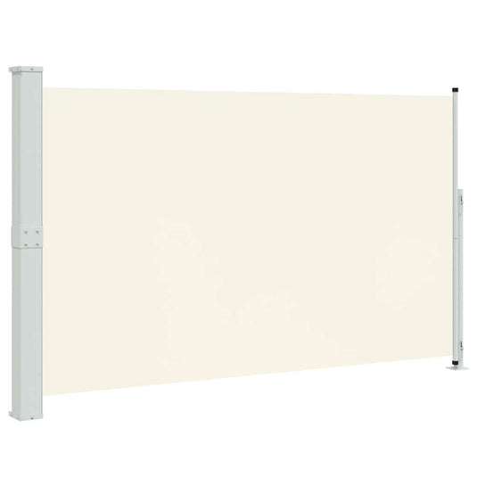 Vidaxl tuinscherm uittrekbaar 180x300 cm crèmekleurig