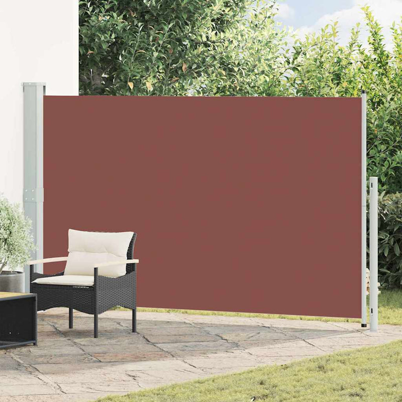 ギャラリービューアに画像をロードする, Vidaxl tuinscherm uittrekbaar 180x314 cm bruin
