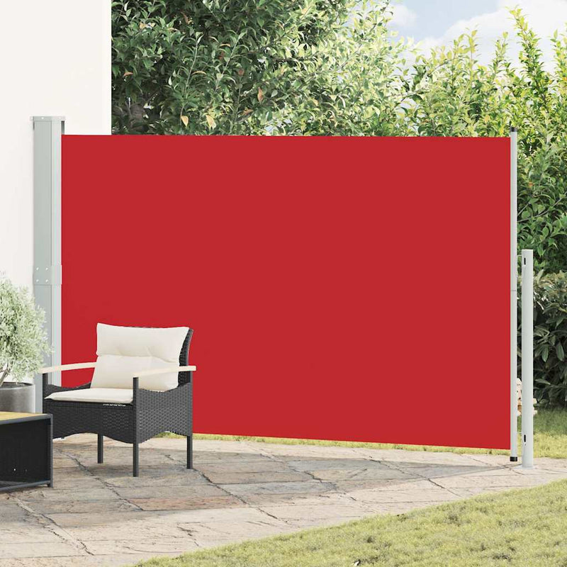 ギャラリービューアに画像をロードする, Vidaxl tuinscherm uittrekbaar 180x300 cm rood
