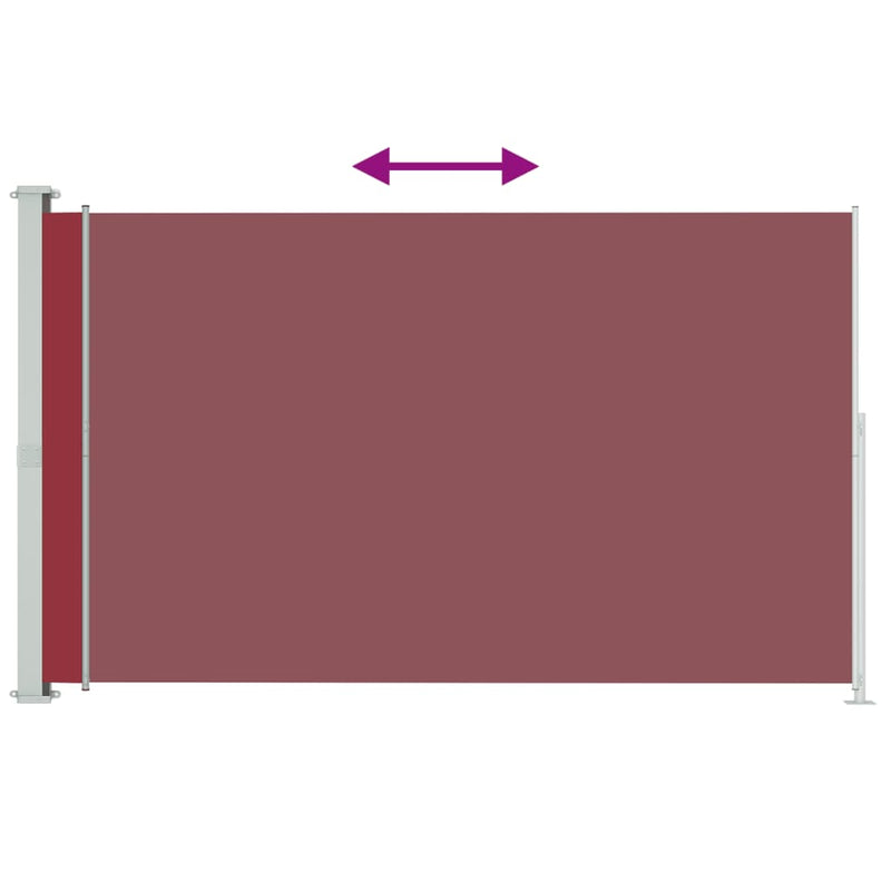 Load image into Gallery viewer, Vidaxl tuinscherm uittrekbaar 200x300 cm rood
