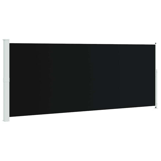 Vidaxl tuinscherm uittrekbaar 200x500 cm zwart