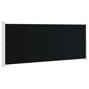 Vidaxl tuinscherm uittrekbaar 200x500 cm zwart