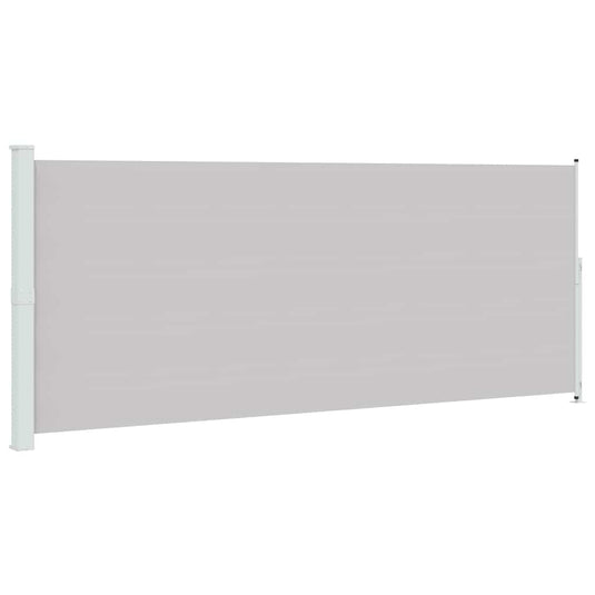Vidaxl tuinscherm uittrekbaar 200x500 cm grijs
