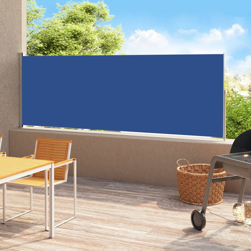 Load image into Gallery viewer, Vidaxl tuinscherm uittrekbaar 200x500 cm blauw
