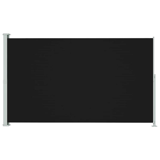 Vidaxl tuinscherm uittrekbaar 220x300 cm zwart