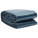 Vidaxl zwembadfolie solar drijvend 300x200 cm pe zwart en blauw