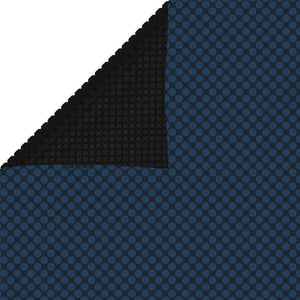 VidaXL Zwembadfolie solar drijvend 1200x600 cm PE zwart en blauw
