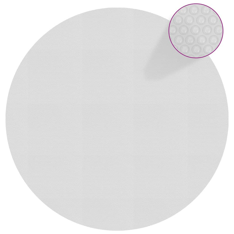 Load image into Gallery viewer, Vidaxl zwembadfolie solar drijvend 594 cm pe grijs
