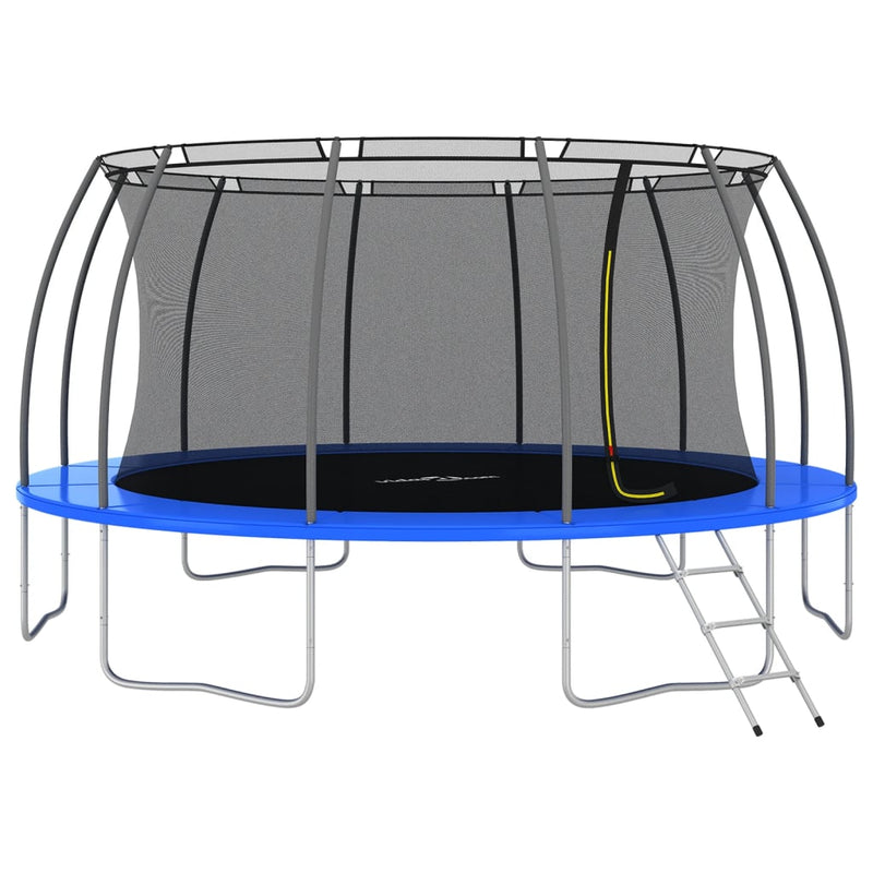 Load image into Gallery viewer, VidaXL Trampolineset rond 150 kg 488x90 cm
