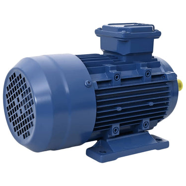 Vidaxl elektromotor 3 fase 2,2 kw 3 pk 2-polig 2840 rpm aluminium