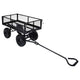 Vidaxl tuinwagen 250 kg zwart