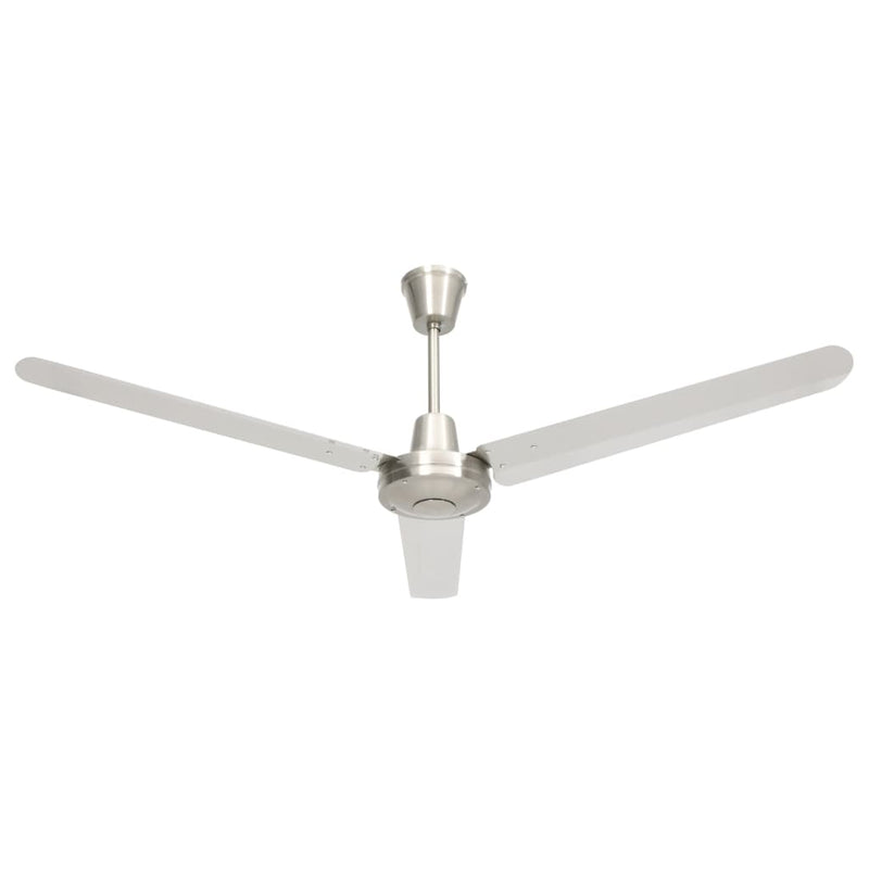 Load image into Gallery viewer, VidaXL Plafondventilator 142 cm zilverkleurig
