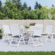 Vidaxl tuinstoelkussens 6 st 40x40x4 cm oxford stof antracietkleurig