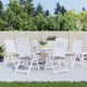 Vidaxl tuinstoelkussens 6 st 40x40x4 cm oxford stof grijs