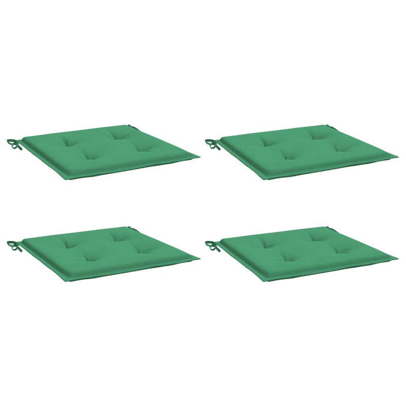 Load image into Gallery viewer, Vidaxl tuinstoelkussens 4 st 50x50x4 cm oxford stof groen
