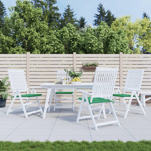 Vidaxl tuinstoelkussens 4 st 50x50x4 cm oxford stof groen