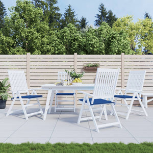Vidaxl tuinstoelkussens 4 st 50x50x4 cm oxford stof koningsblauw