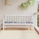 Vidaxl tuinbankkussen 180x50x4 cm oxford stof ruitpatroon grijs