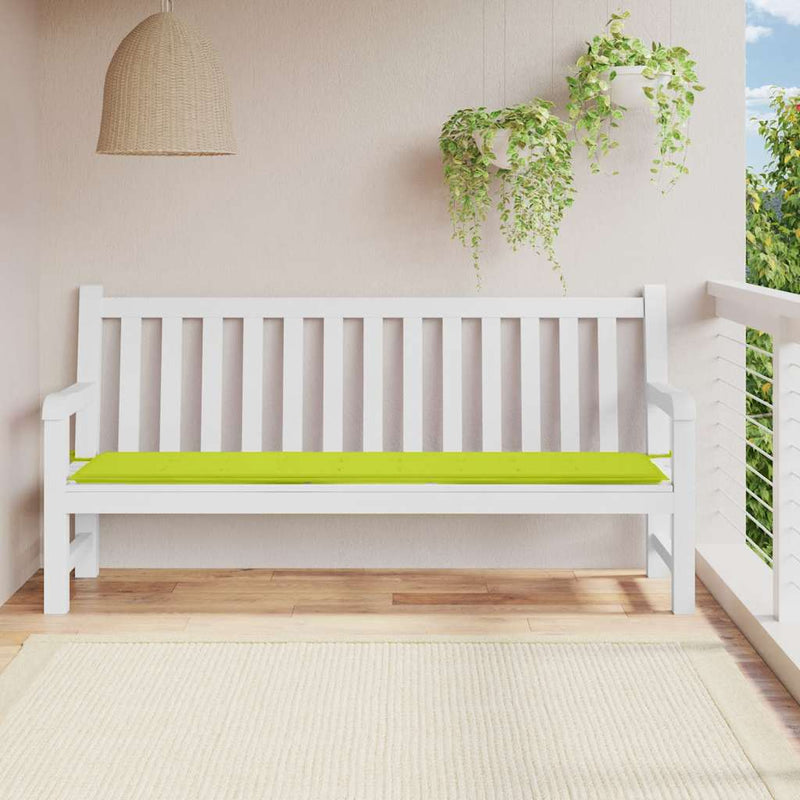 Load image into Gallery viewer, Vidaxl tuinbankkussen 200x50x4 cm oxford stof heldergroen
