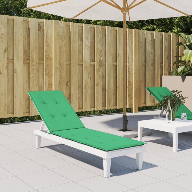 Load image into Gallery viewer, Vidaxl terrasstoelkussen (75+105)x50x4 cm groen
