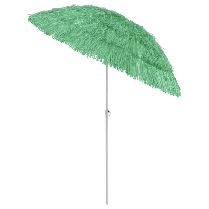 Load image into Gallery viewer, Vidaxl strandparasol hawaï 180 cm groen
