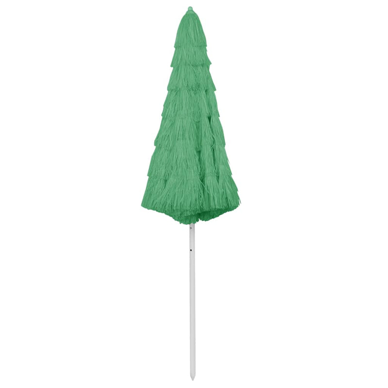 Load image into Gallery viewer, Vidaxl strandparasol hawaï 300 cm groen
