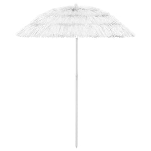 Vidaxl strandparasol hawaï 180 cm wit