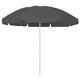 Vidaxl strandparasol 240 cm antracietkleurig