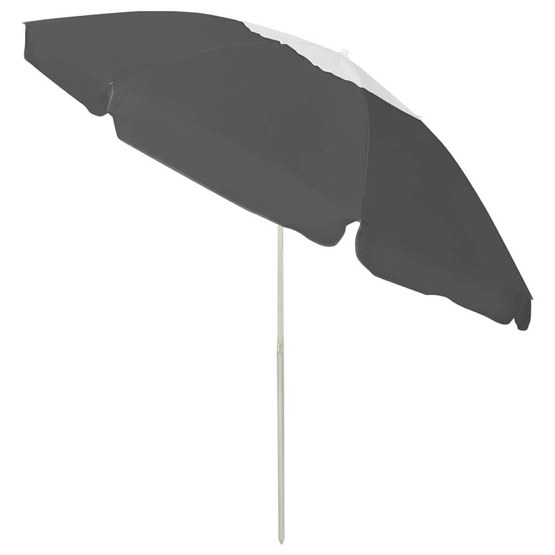Chargez l'image dans la visionneuse de la galerie, Vidaxl strandparasol 240 cm antracietkleurig
