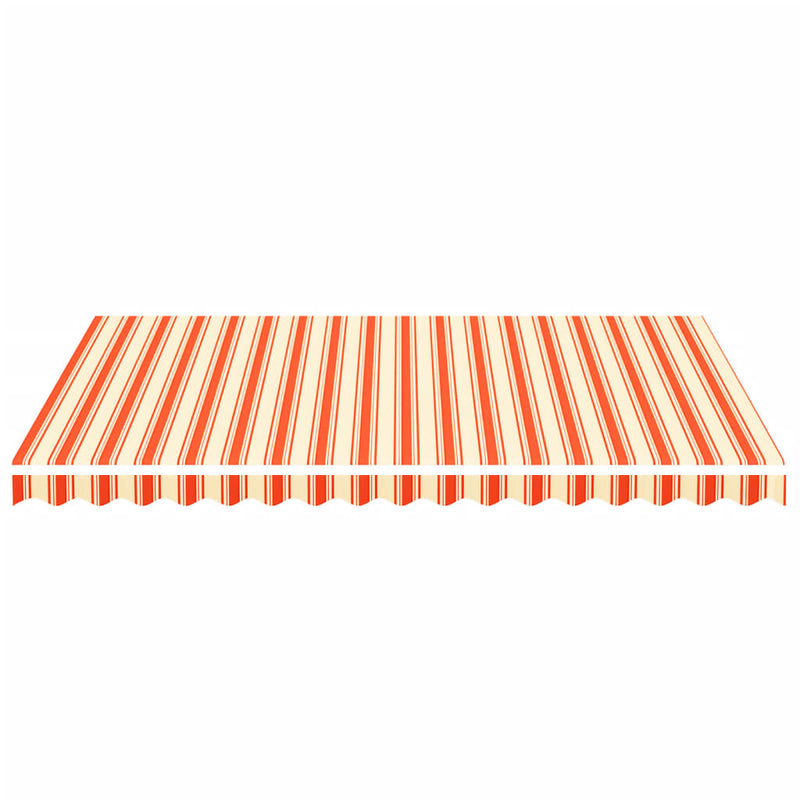 Load image into Gallery viewer, Vidaxl vervangingsdoek voor luifel 4x3 m geel en oranje
