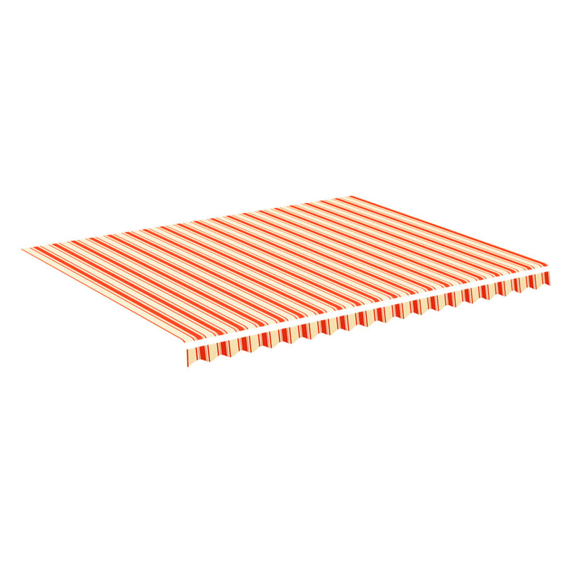 Load image into Gallery viewer, Vidaxl vervangingsdoek voor luifel 4,5x3,5 m geel en oranje
