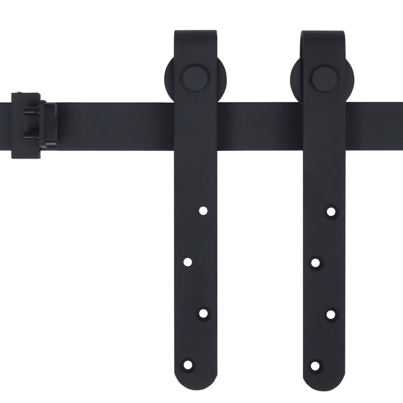 Load image into Gallery viewer, Vidaxl ophangset voor minischuifdeur 152 cm koolstofstaal
