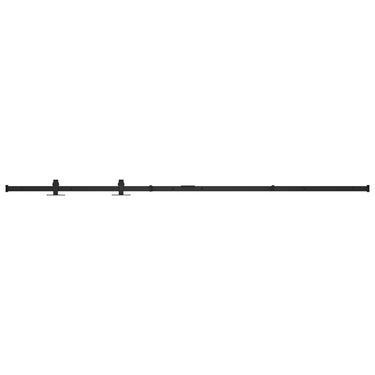 Vidaxl ophangset voor minischuifdeur 183 cm koolstofstaal