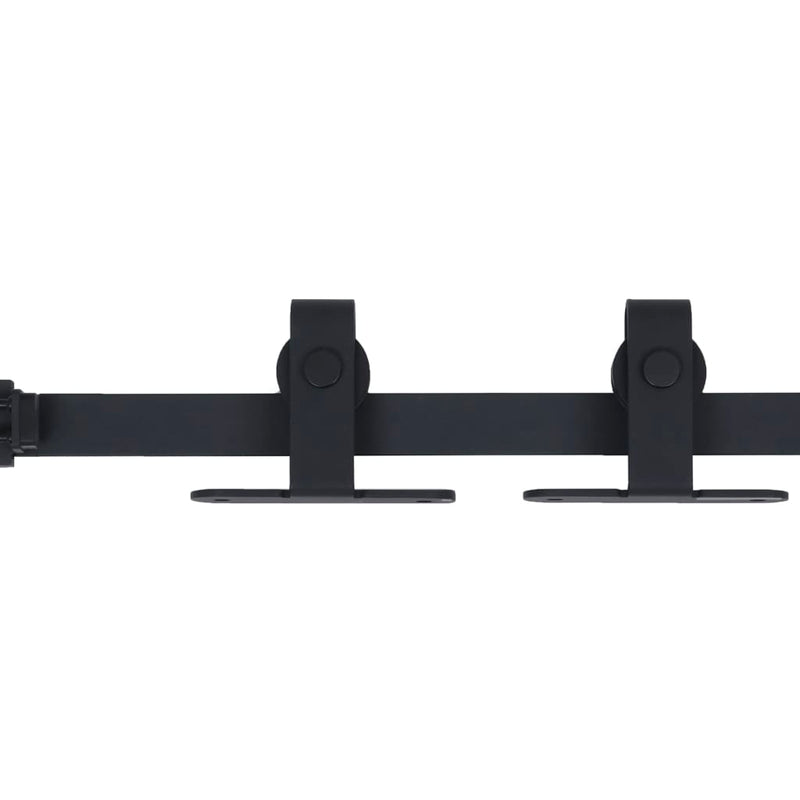 Load image into Gallery viewer, Vidaxl ophangset voor minischuifdeur 183 cm koolstofstaal

