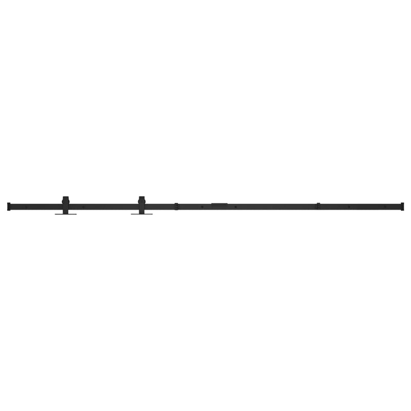 Load image into Gallery viewer, Vidaxl ophangset voor minischuifdeur 152 cm koolstofstaal
