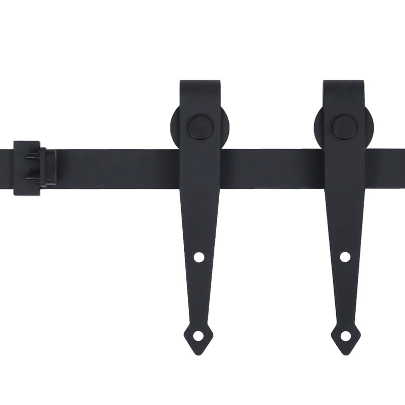 Load image into Gallery viewer, Vidaxl ophangset voor minischuifdeur 152 cm koolstofstaal
