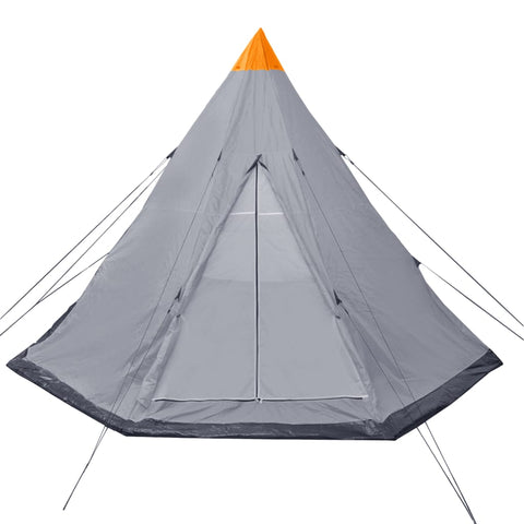 VidaXL Tent 4-persoons grijs