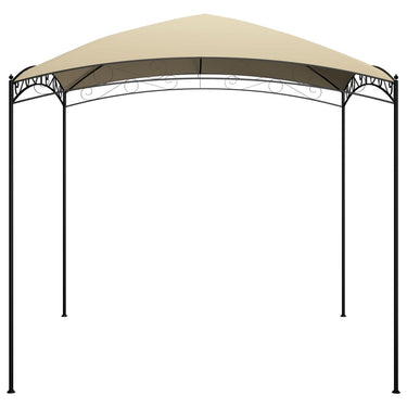 Vidaxl prieel 180 g m² 3x3x2,65 m crème