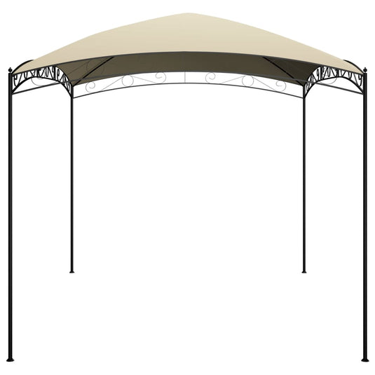 Vidaxl prieel 180 g m² 3x4x2,65 m crème