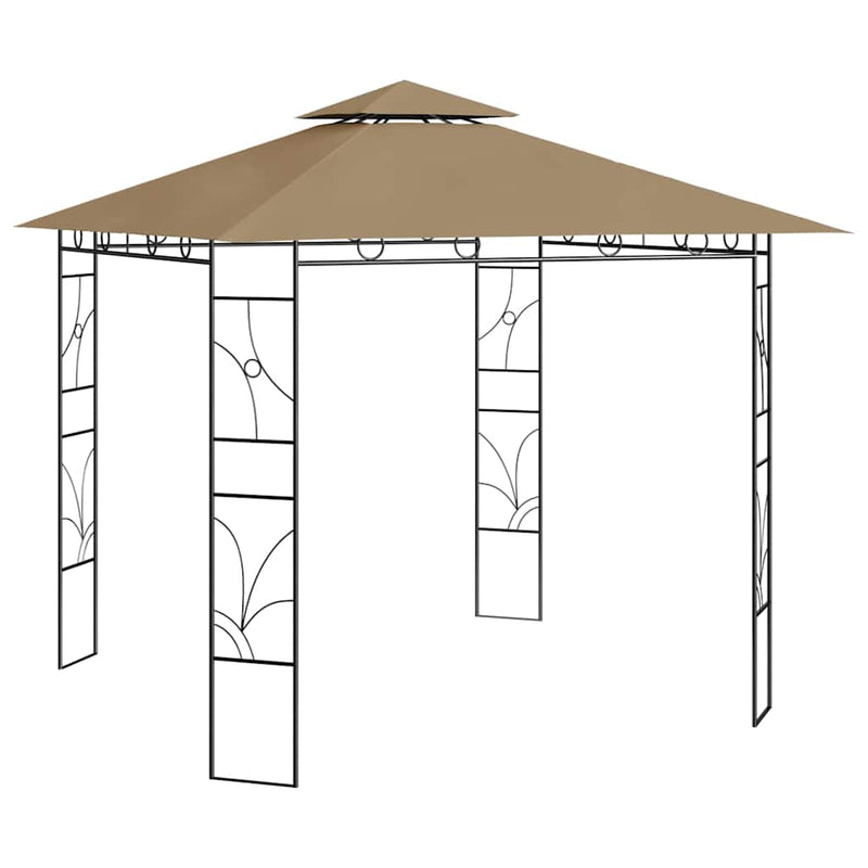 Chargez l'image dans la visionneuse de la galerie, Vidaxl prieel 160 g m² 3x3x2,7 m taupe
