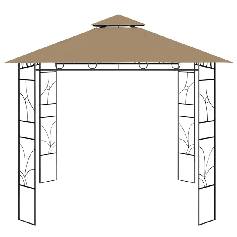 Chargez l'image dans la visionneuse de la galerie, Vidaxl prieel 160 g m² 3x3x2,7 m taupe
