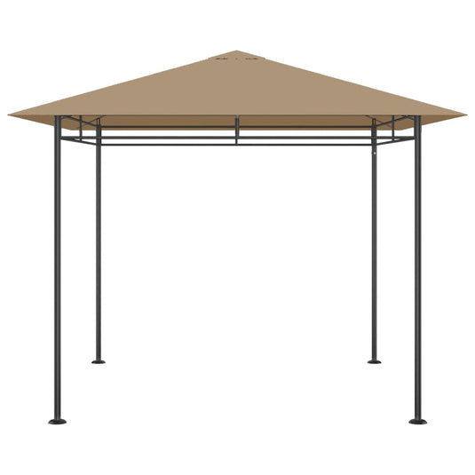 Vidaxl prieel 180 g m² 3x3x2,7 m taupe