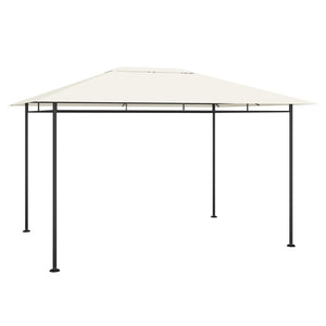 Vidaxl prieel 180 g m² 384x281x270 cm crèmekleurig